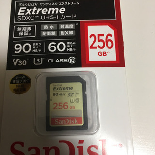 SanDisk 256GB SDXC カード 日本正規版 新品未...