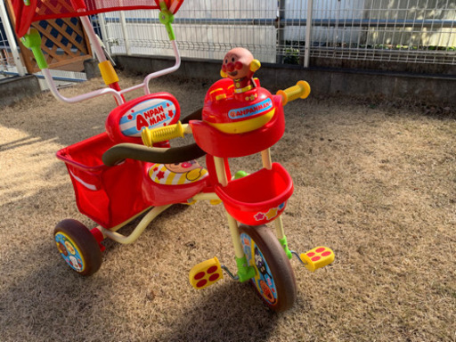 それいけ！アンパンマンデラックスⅡ　レッド　三輪車