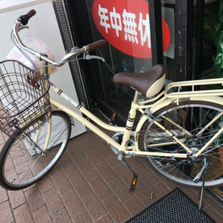 極美品 Asahi購入 Fiona 24インチ自転車 6段変速ギア
