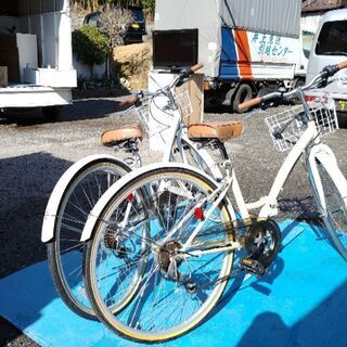 臨時休業の為3月21日までの引き取りの方値引きします。10000円　PayPayで支払いができます。新古車シマノ日本製品　26インチ　6段変速　折り畳み