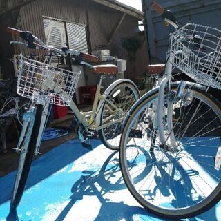 臨時休業の為3月21日までの引き取りの方値引きします。10000円　PayPayで支払いができます。新古車シマノ日本製品　26インチ　6段変速　折り畳み