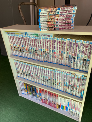 ワンピース　メジャー　テニスの王子様　本棚　全225巻