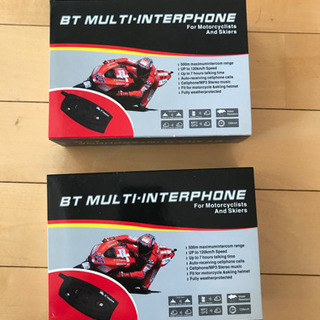 【2個セット】BT Multi-interphone インカム バイク