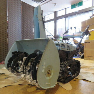 □YAMAHA RICKY SA560E ヤマハ リッキー 除雪機 5馬力 水色 雪かき 