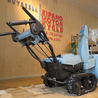 □YAMAHA RICKY SA560E ヤマハ リッキー 除雪機 5馬力 水色 雪かき 