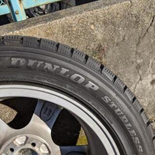 値下げしました！DUNLOP　スタッドレスタイヤ　ホイール付　4本セット