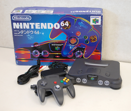 Nintendo64 すぐに遊べる 電源アダプタ・AVケーブル・コントローラー付属 ☆ PayPay(ペイペイ)決済可能 ☆ 札幌市 清田区 平岡