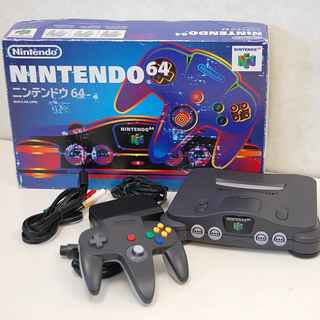 Nintendo64 すぐに遊べる 電源アダプタ・AVケーブル・...
