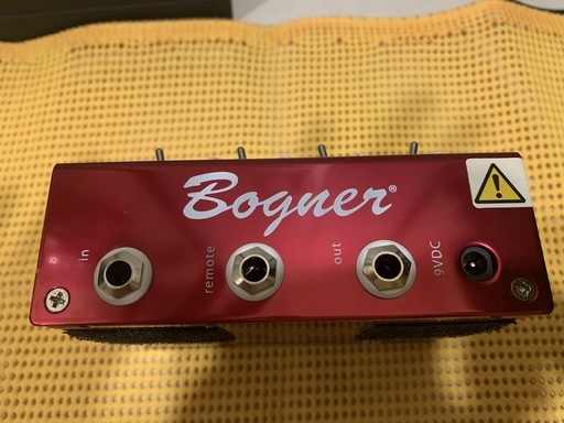 bogner ecstasy red ギターエフェクター