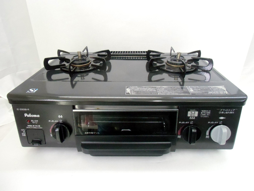 【恵庭発】パロマ ガスコンロ  IC-330SB-1R 14年製 LPガス用 右強タイプ　中古　Pay Pay支払いOK！