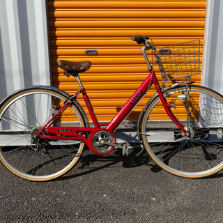 ☆激安☆変速ギア6段 中古自転車 26インチ 軽整備済み 鍵新品 防犯登録