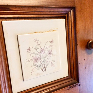 【定価100万円以上!?】ウォールナット材　アンティーク家具　