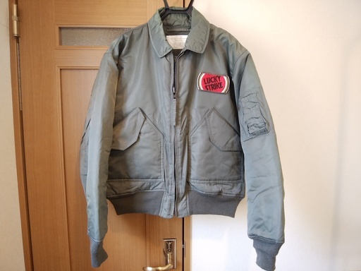 【新品・未使用】LUCKY STRIKE フライトジャケット CWU-45P LUCKY 小さから STRIKE ラッキーストライク CWU-45P フライト