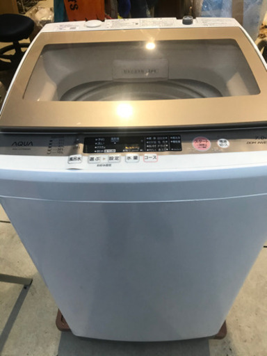 AQUA 7.0kg 全自動洗濯機 AQW-GV700E 2016年製