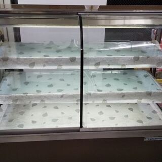 OHO 冷蔵ショーケース 菓子 スイーツ 前引戸 100V OHGU-1200