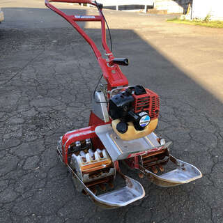 【送料0円】 ウデキン 一人で持てる 整備済 ミニエース 水田除草機 TG-E その他