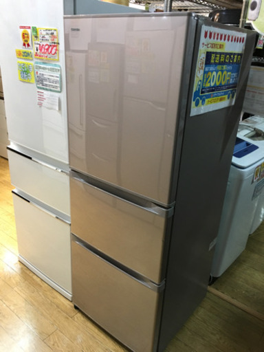 4/7 値下げ! 2016年製 TOSHIBA 東芝 330L冷蔵庫 GR-H34SY