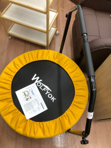 トランポリン Wolfyok 手すり付き 5段階調整可 耐荷重110kg オールモストニュー 大橋のフィットネス トレーニングの中古あげます 譲ります ジモティーで不用品の処分 トランポリン Wolfyok 手すり付き 5段階調整可 耐荷重110kg オールモストニュー 大橋のフィットネス トレーニングの中古あげます 譲ります ジモティーで不用品の処分