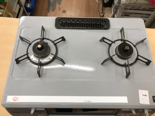 ガスコンロ 2014年 リンナイ 都市ガス 両面焼き RT63WHT【安心の3ヶ月