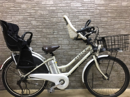 新生活応援SALE 東京23区配達無料　新基準  BS ブリジストン HYDEE-B  6.6Ah リチウム 電動自転車 中古★☆★26インチ