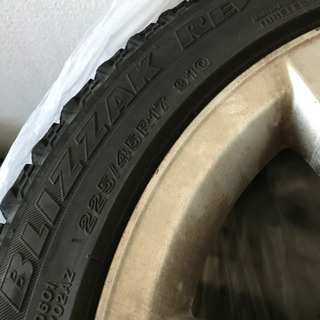 (値引き可)スタッドレス　アルミ付き　4本セット　