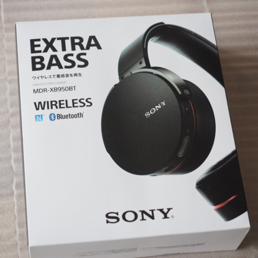 極美品 SONY MDR-XB950BT(B) ワイヤレス ヘッドホン