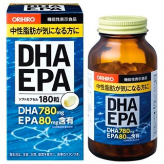 オリヒロ　DHA　EPA　ソフトカプセル　(180粒)　中性脂肪...