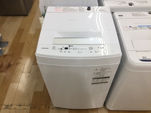 TOSHIBA　2017年製　4.5㎏　全自動洗濯機　AW-45MS　50Hz/60Hz　【トレファク岸和田店】
