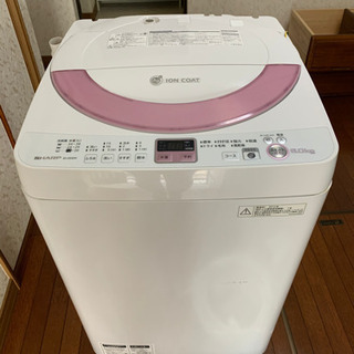 シャープ洗濯機6キロ