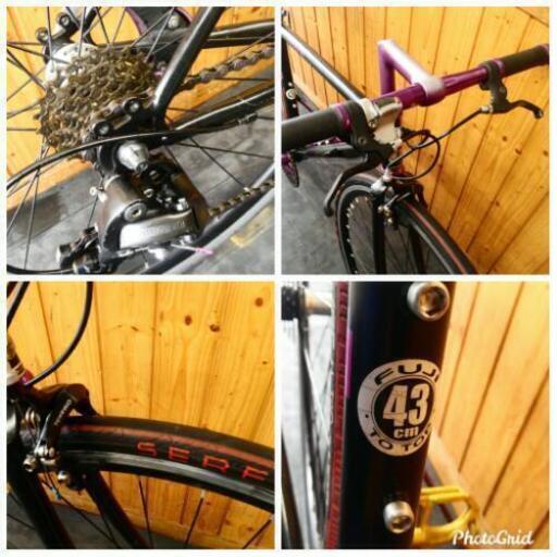 FUJI　フジ クロスバイク　size43　中古自転車 通勤通学　整備済み FUJI フジ クロスバイク size43 中古自転車 通勤通学 整備済み