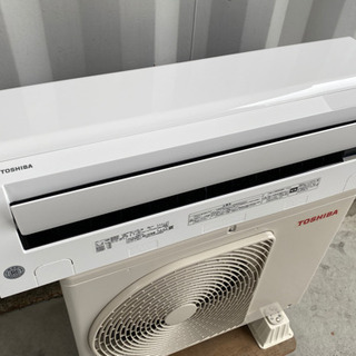 美品！東芝 エアコン◇主に6畳用◇RAS-F221M(W) 2019年製◇JA-0106★