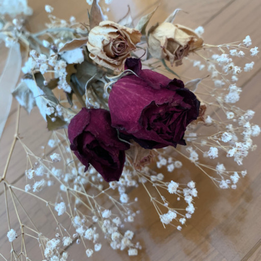 バラ かすみ草ドライフラワー Shinnyuuka ドライフラワー Cpmalaysia Com