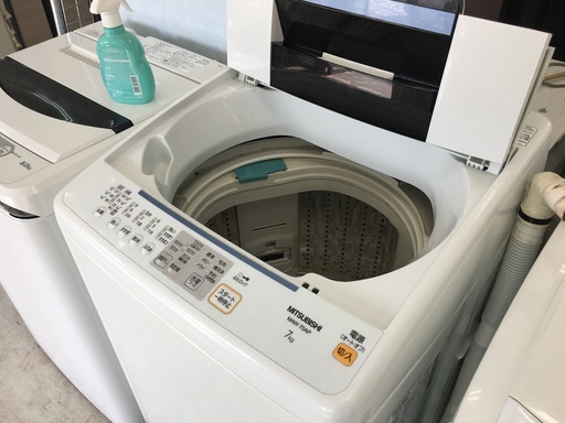 三菱7.0K洗濯機　2014年製　分解クリーニング済み！！！