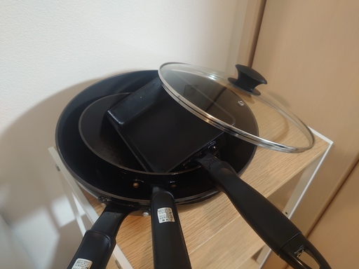 調理器具セット ニトリ購入 4年使用