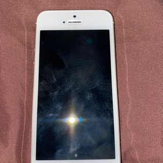 【売却】Apple iPhone5 au  SIMロック解除済み　美品