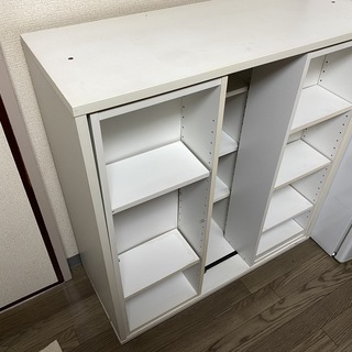 本棚お譲りいたします！IKEAのスライド式本棚