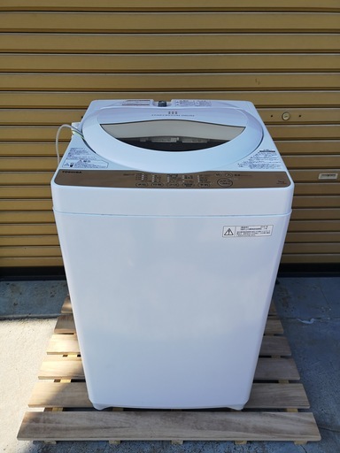 洗濯機 5kg 東芝 AW-5G3 TOSHIBA 2016年製