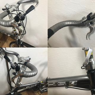 KHS ケイエイチエス F-20RC ミニベロ 折畳み ブルホーンバー