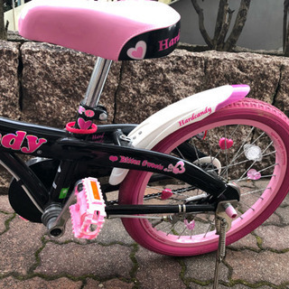 女用 子供の自転車 18cm