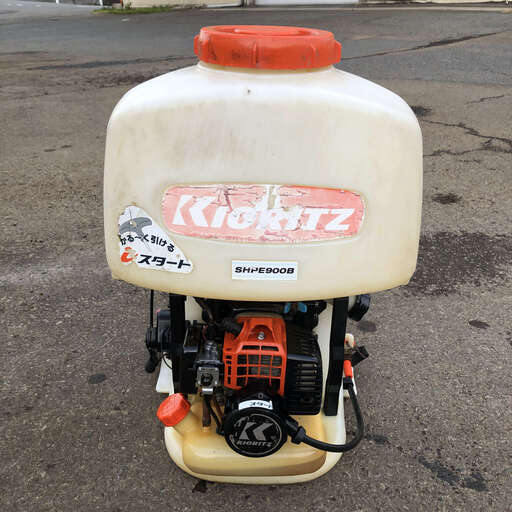 整備済 女性でもかけ易い 水圧の強い 共立 背引き iスタート 20L 背負い動噴 SHPE900B 初期不良対応　現品確認 手渡しOK