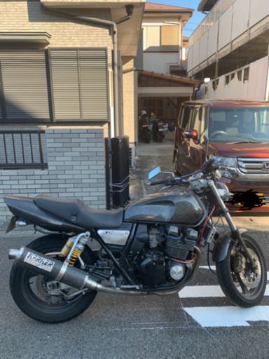 ヤマハXJ400R オリジナル塗装　マフラー