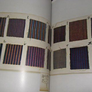 古本　織物　唐箋