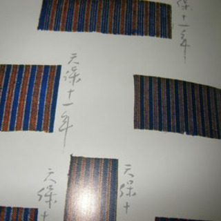 古本　織物　唐箋