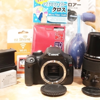 ☆美品級＆スマホ転送☆キヤノン kiss x4望遠レンズセット