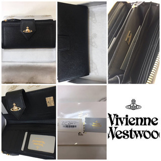 お得な3点セット•新品】ヴィヴィアンバッグ&三つ折り、長財布