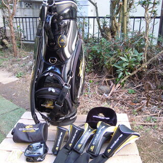 ☆美品☆コブラ　エナメルキャディバッグ　ツアーモデル☆