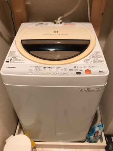 洗濯機 TOSHIBA 6.0L