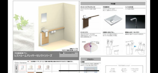 TOTO セレクトシリーズ 手洗いキャビネット❗️❗️