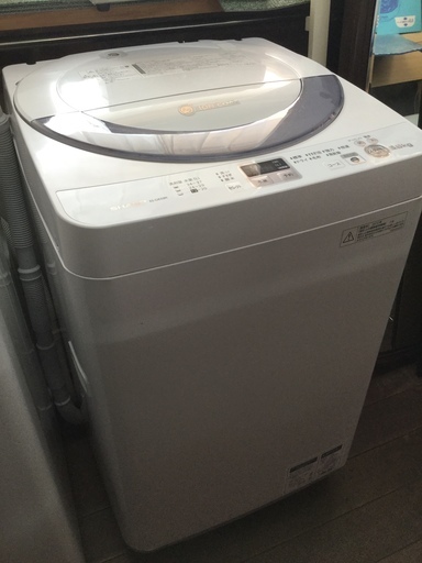 SHARP  5.5k全自動洗濯機　2012年製　①