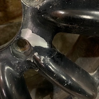 ENKEI デセム10 社外ホイール 17インチ 4本 8.5J6H139.7+5 深リム 希少　(VHH23) クレジットカード QR決済可能